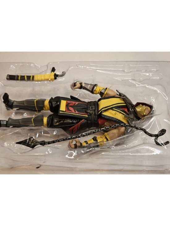 McFarlane Mortal Kombat 11 Scorpion Series 1 (Yellow Outfit) 7”  Figure * Read - Picture 8 of 8